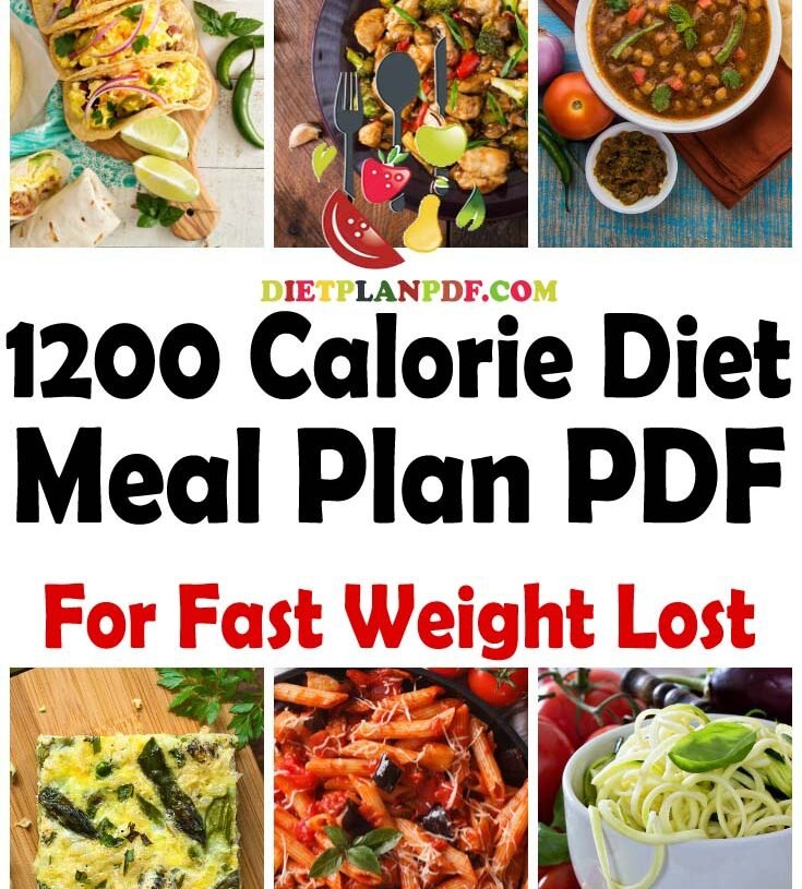 Easy 1200 Calorie Diet Meal Plan PDF