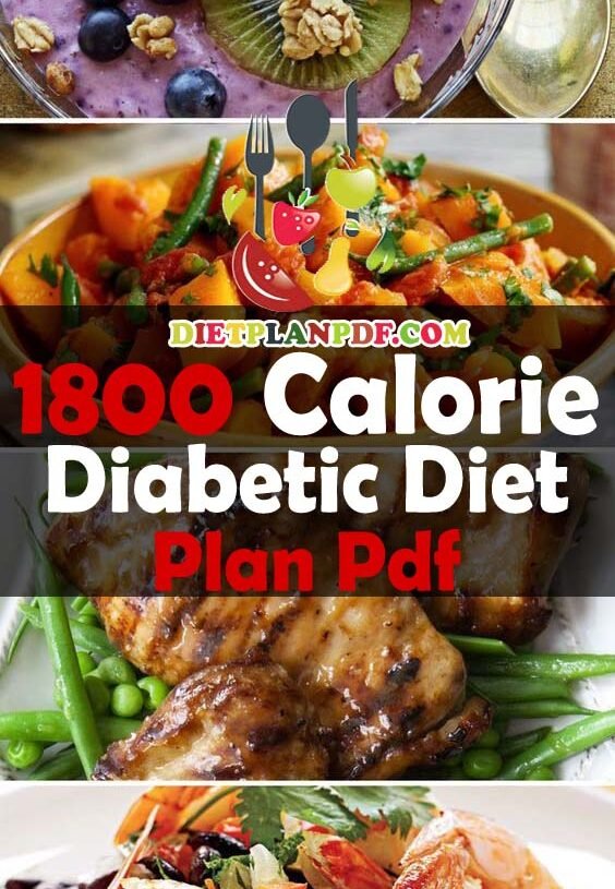 1800 Calorie Diabetic Diet Meal Plan Pdf