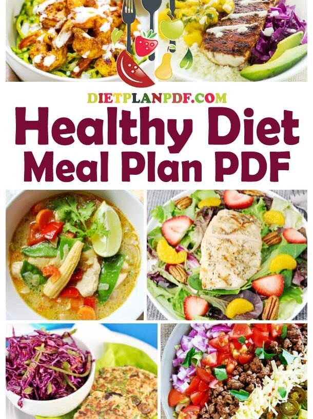 Healthy Diet Meal Plan PDF