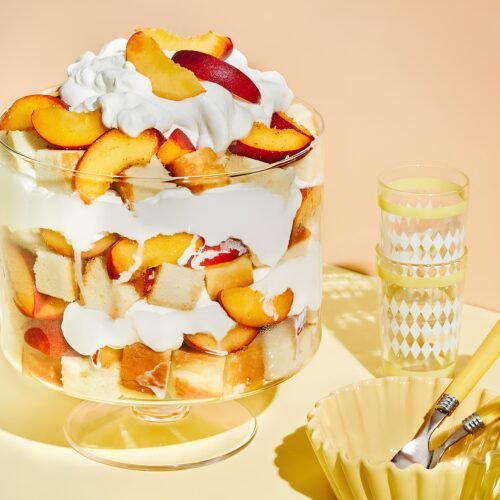 Peach Cobbler Trifle