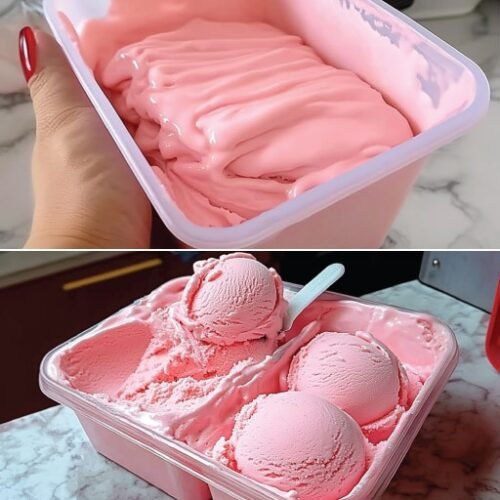 Keto Raspberry Frosty Ice Cream