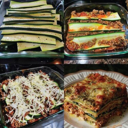 Easy Zucchini No Noodle Lasagna