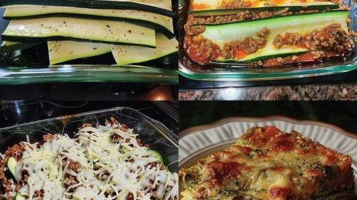 Easy Zucchini No Noodle Lasagna