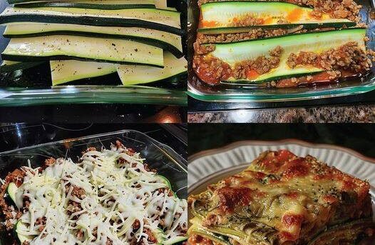 Easy Zucchini No Noodle Lasagna